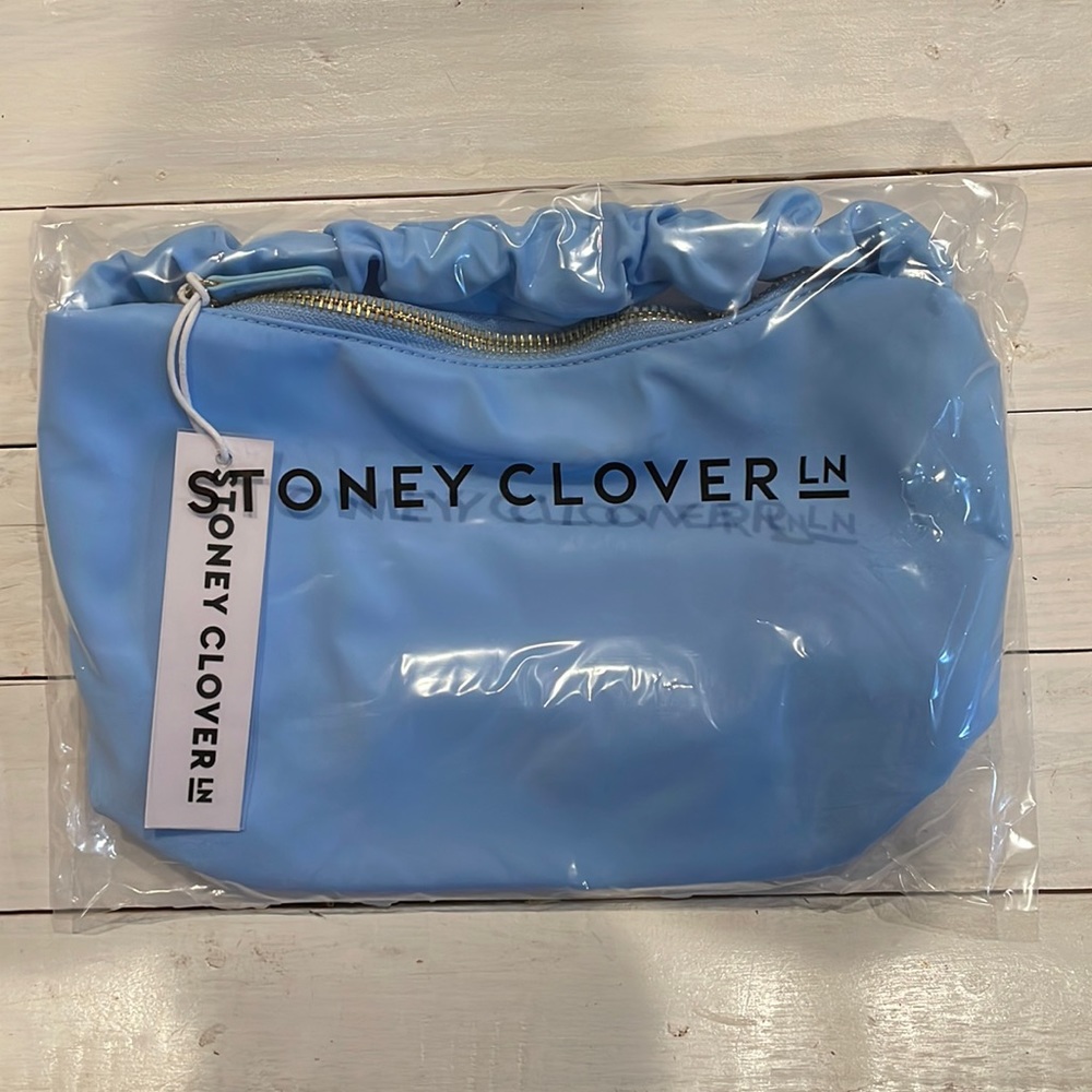 Stoney Clover Lane SCL Periwinkle Scrunch Handle Bag NWT